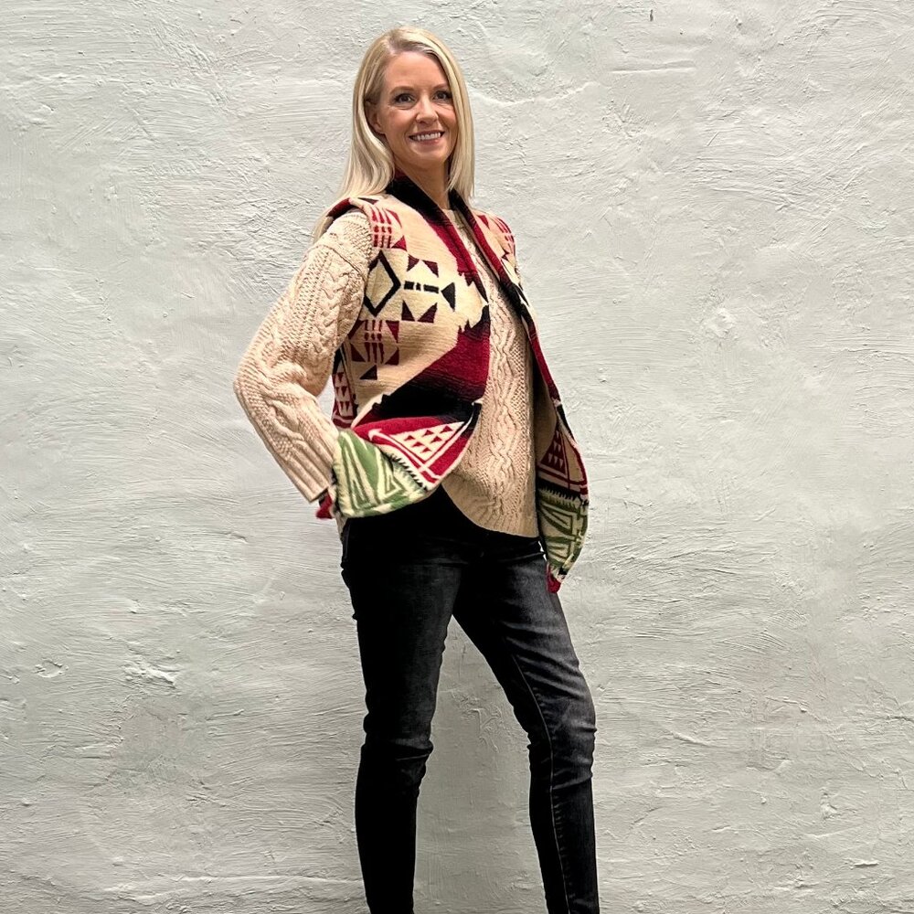 New - Woven Fleece Women's Vest - Windriver